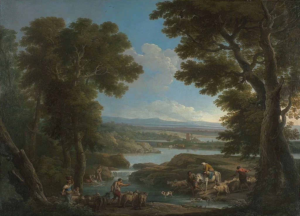Paesaggio con laghetot - Kunsthistorisches Museum